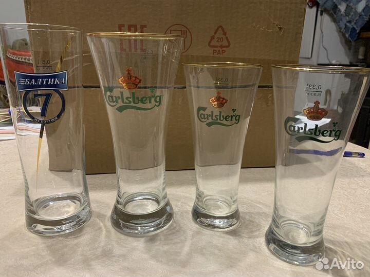 Пивные бокалы из коллекции