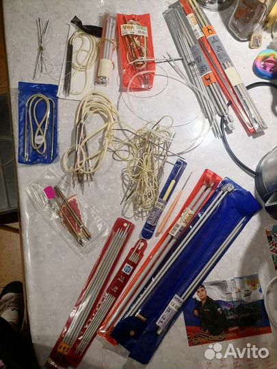 Спицы, крючки для вязания