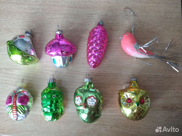 Ёлочные игрушки СССР