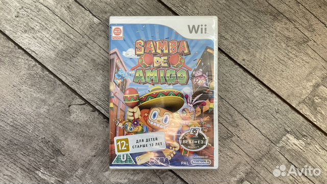Samba de Amigo Wii лиск лицензия новый