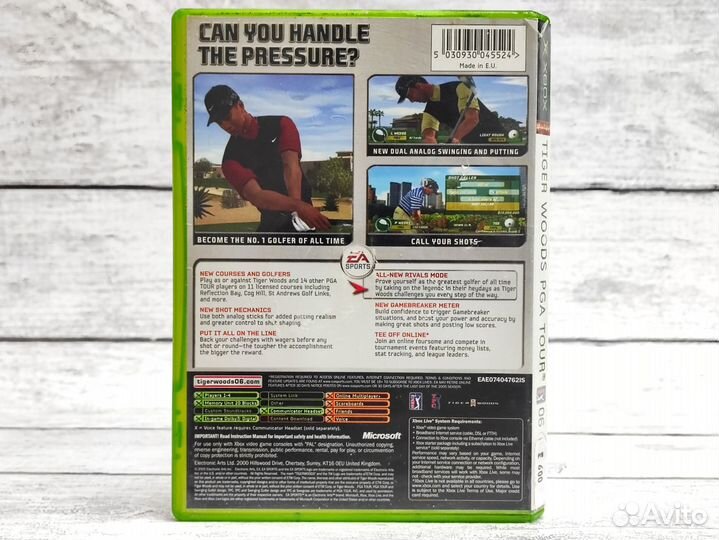 Tiger Woods PGA Tour 06 (Xbox Original) Б/У
