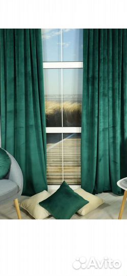 Новые шторы, комплект штор