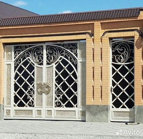 Кованые ворота