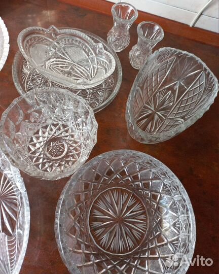 Хрустальная посуда СССР