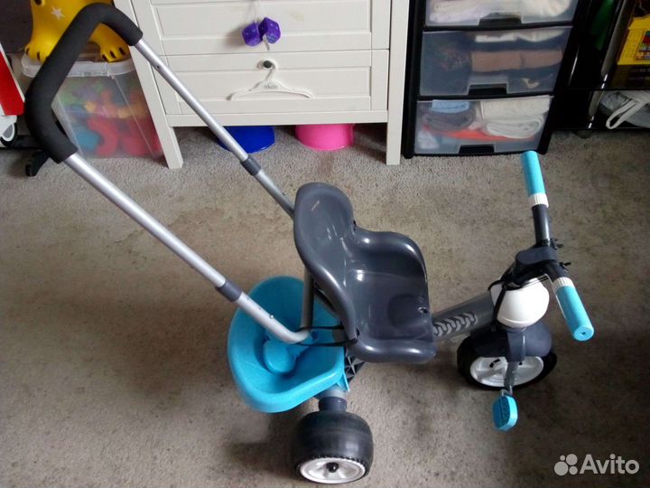 Велосипед с ручкой Coloma y Pastor трицыкл Амиго