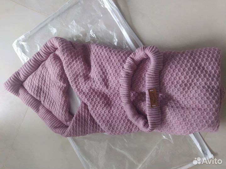 Детский конверт-плед