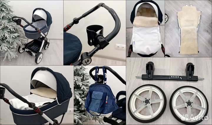 Элитная Hartan Racer GT 3в1 + сменные колеса