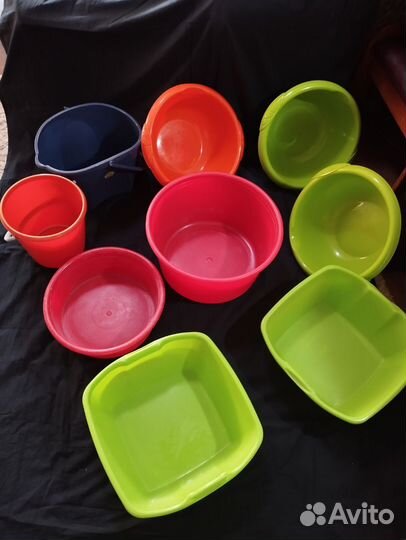 Тазы, ведра