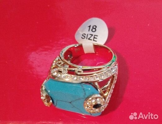 Колье,кольцо размер 18, изделие марки Florange