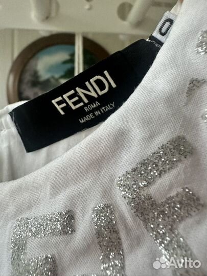 Платье для девочки fendi