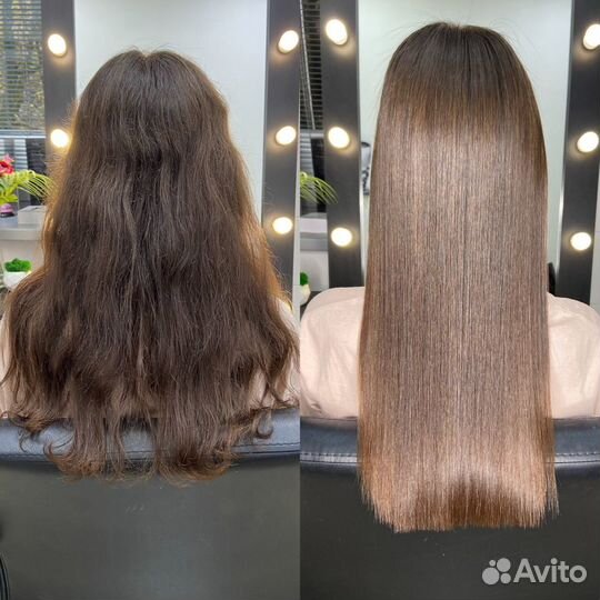 Кератиновое выпрямление, ботокс, восстановл