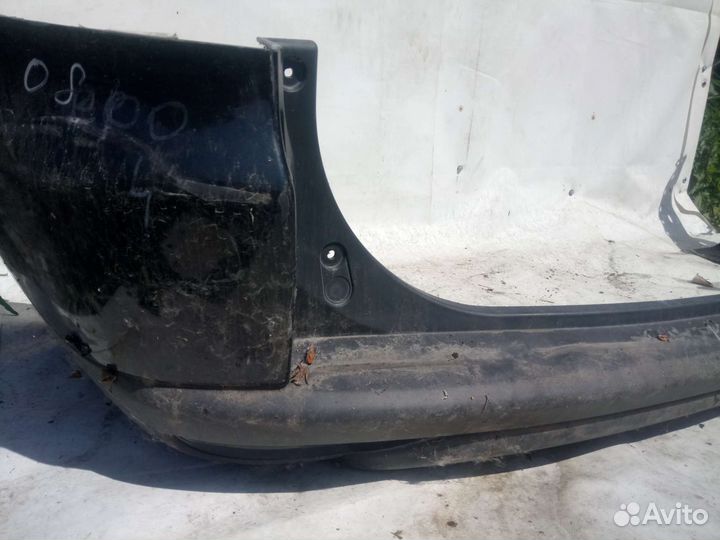 Бампер задний Mitsubishi Pajero Sport 2010