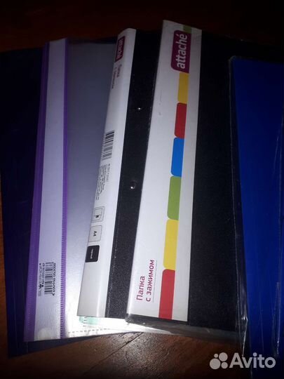 Обмен.Папка для документов, уголки, канцелярия