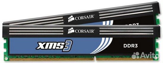 Оперативная память Corsair 4 гб 2 гб x 2 шт. DDR3
