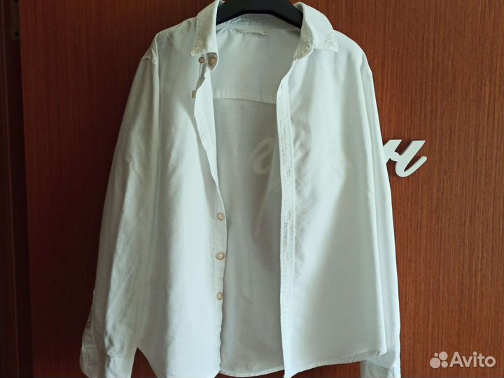 Рубашка школьная на мальчика 134