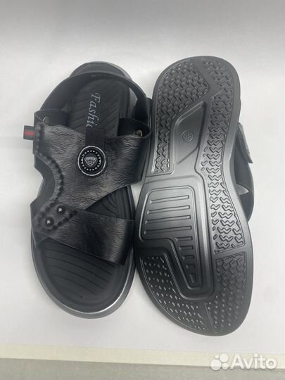 Сандали мужские черные 45 размер