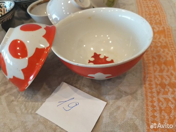 Посуда, пиалы, бюветницы СССР винтаж