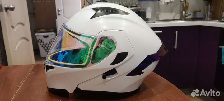 Мото шлем модуляр