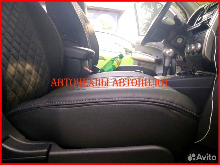 Чехлы Автопилот Nissan Almera Classic из экокожи