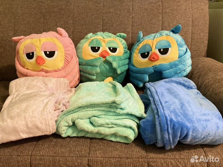 Совушка с пледом