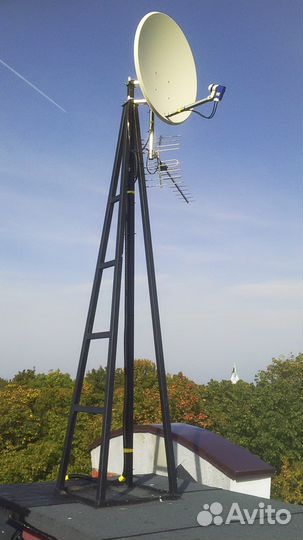 Установка антенн, видеонаблюдения, усиление связи