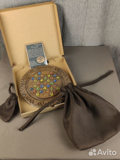 Настольная игра Солитер (марблс)