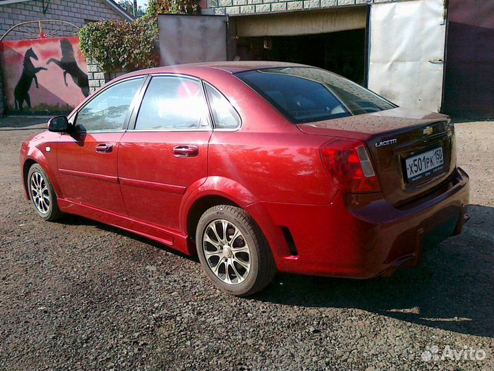 Задний бампер Chevrolet Lacetti седан riger