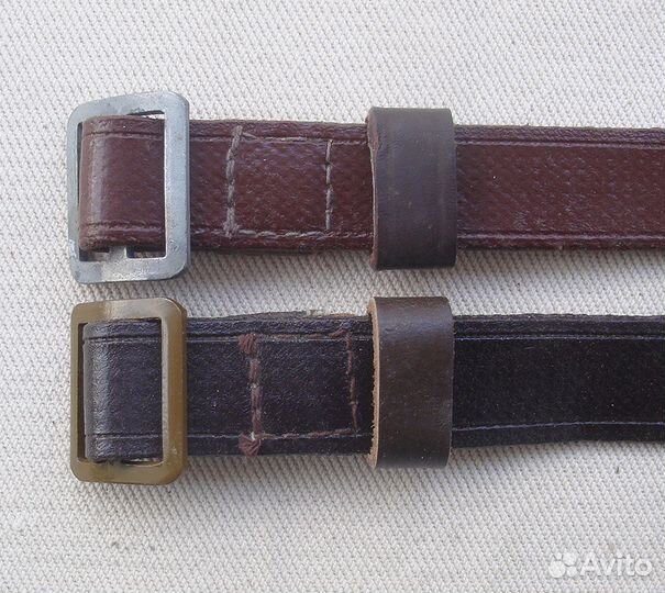Ремень брючный армейский брезентовый, вс СССР