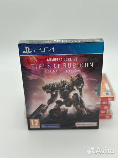 Диск Armored Core 6 Fires of Rubicon PS4 / PS5