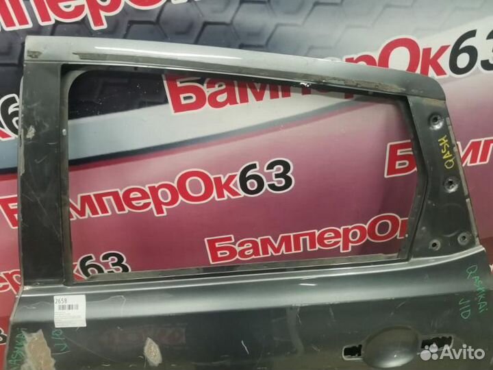 Nissan Qashqai J10 2006-2013 Дверь задняя левая