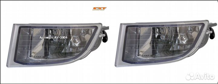 Фара противотуманная toyota land cruiser prado 2002 - 2009 левая