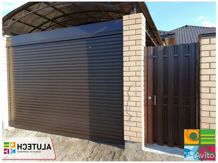 Ворота Аlutech роллетные