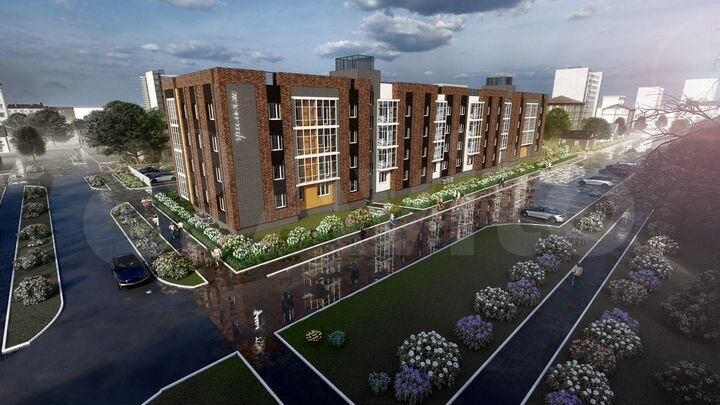 1-к. квартира, 28,6 м², 3/4 эт.