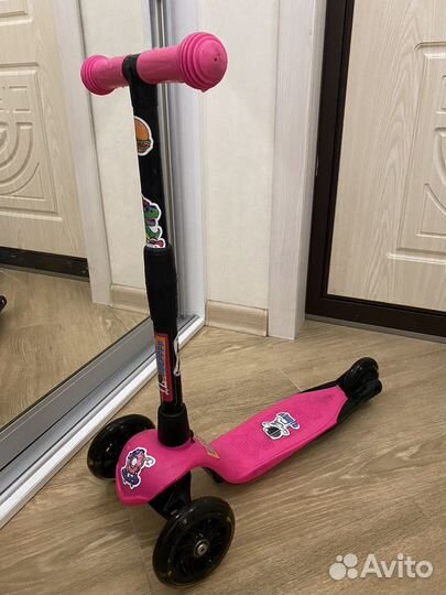 Самокат трехколесный дерзкий