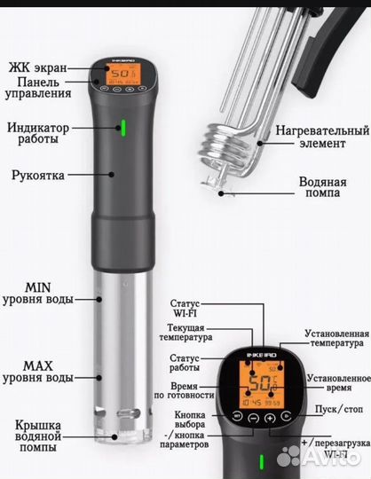Су вид inkbird isv 200