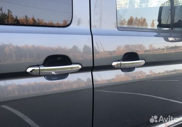 Хромированные накладки на ручки VW Crafter 2017