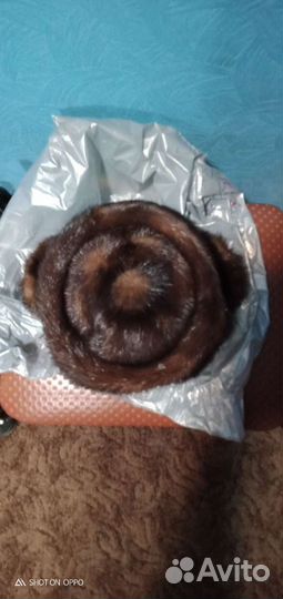 Шапка женская норковая с ушками