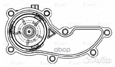 Термостат VAG 3.0 V6 08-15 VAG 06E121111AD; VAG