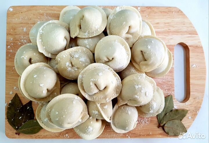 Пельмени ручной лепки 