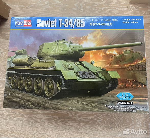 Модель танков 1/16