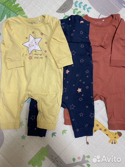 Вещи пакетом для девочки 68 размер