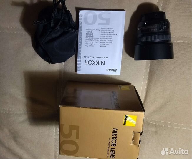 Объектив nikon 50mm f 1 8g af s nikkor