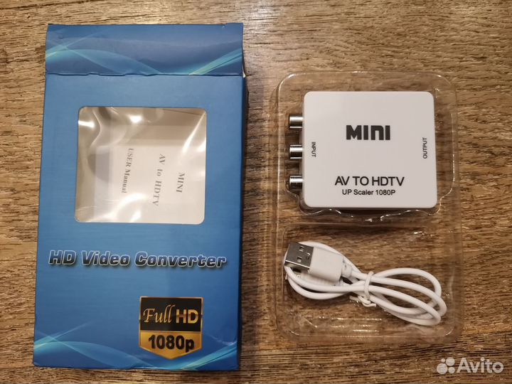 Конвертор AV в hdmi. Новый