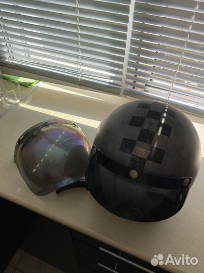 Мотошлем открытый