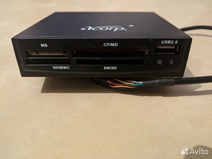 Картридер внутренний 3.5 Acorp crip200-B (Новый)