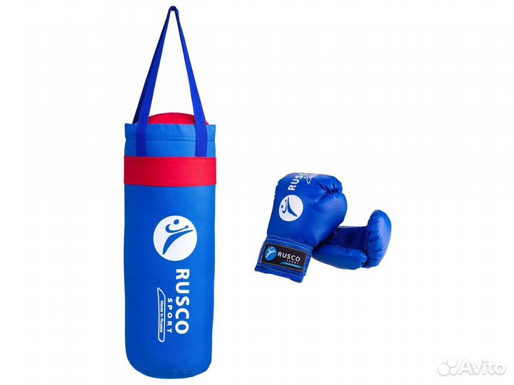 Набор для бокса детский Rusco 4 oz, мешок+перчатки