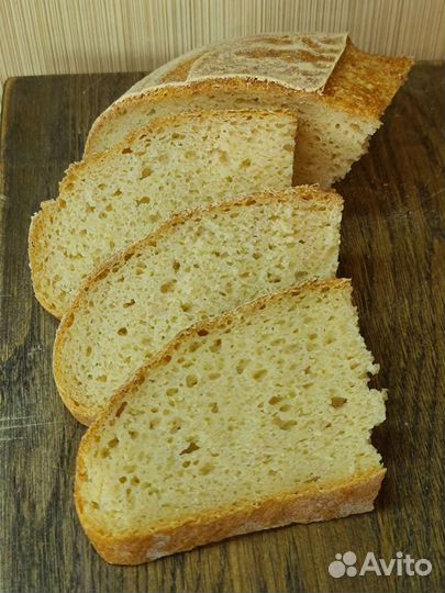 Безглютеновый хлеб на безглютеновой закваске