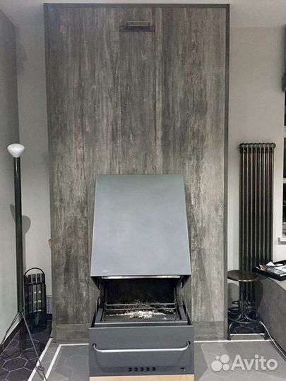 Облицовка каминов, печей, зон барбекю