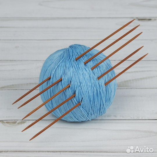 Спицы для вязания круговые на леске, прямые-разные