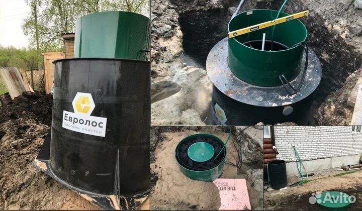 Септик, канализация на дачу под ключ